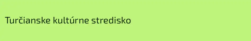 Turčianske kultúrne stredisko